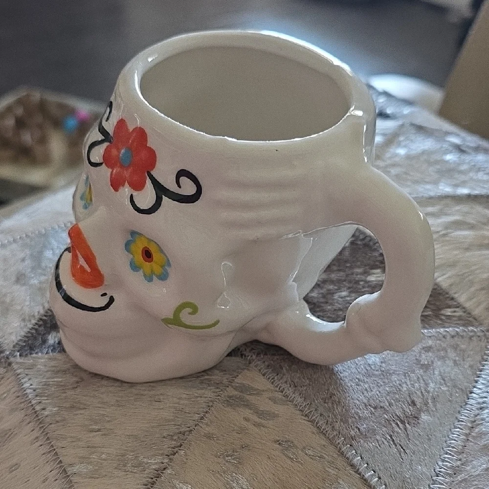 Colorful Skull Mug - Picture 2 of 9